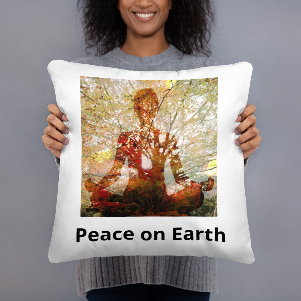 Peace on Earth Pillow Nature