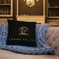 Thumbnail for Learn to Live Pillow