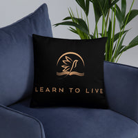 Thumbnail for Learn to Live Pillow