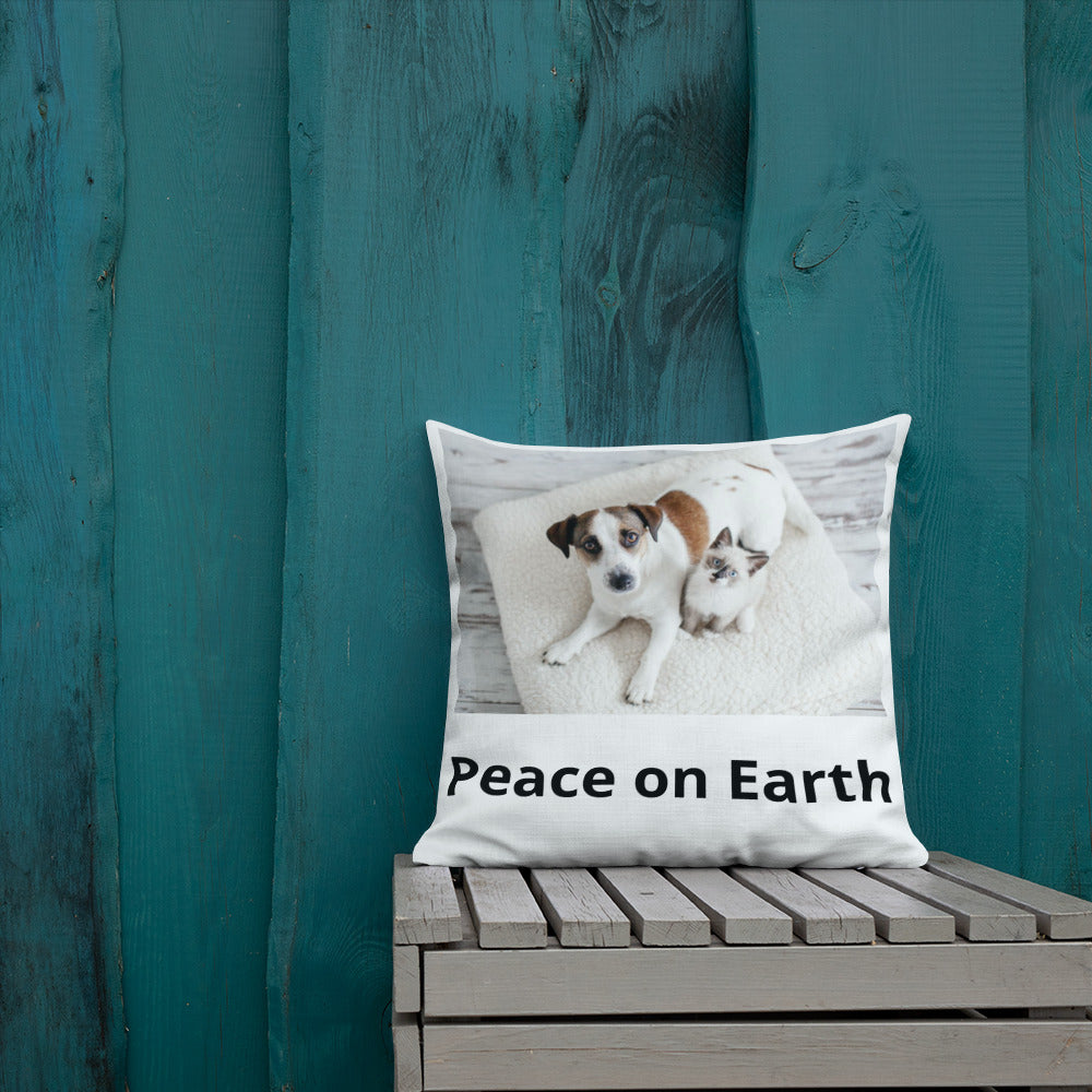 Peace on Earth Pillow