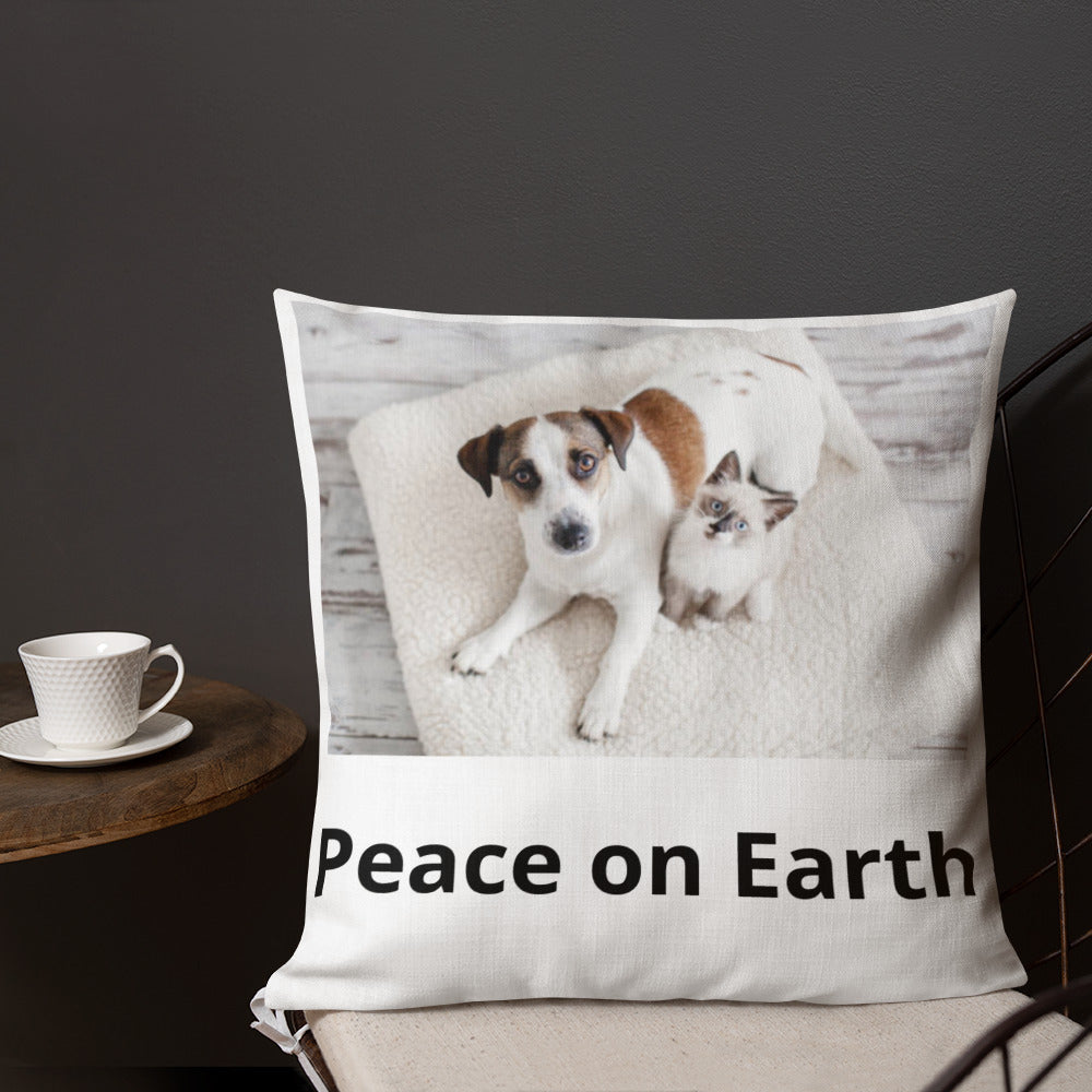 Peace on Earth Pillow