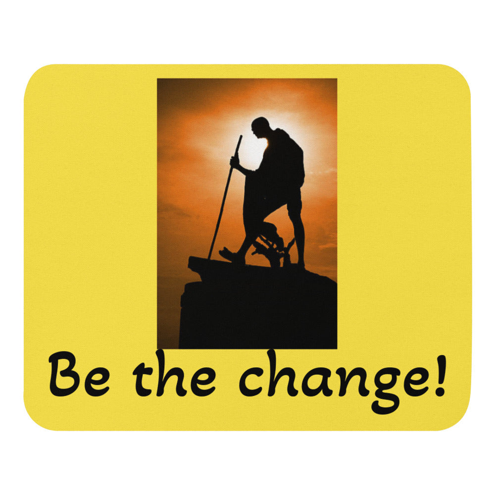 Be the change mouse pad