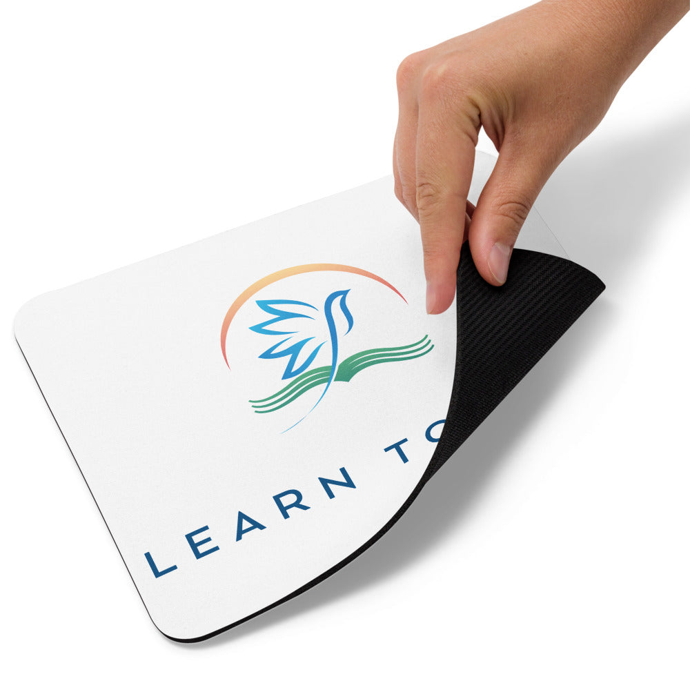 Learn to live mouse pad