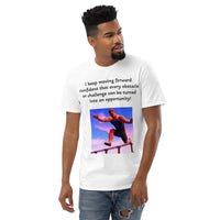 Thumbnail for I keep moving forward - obstacles are opportunities T-Shirt