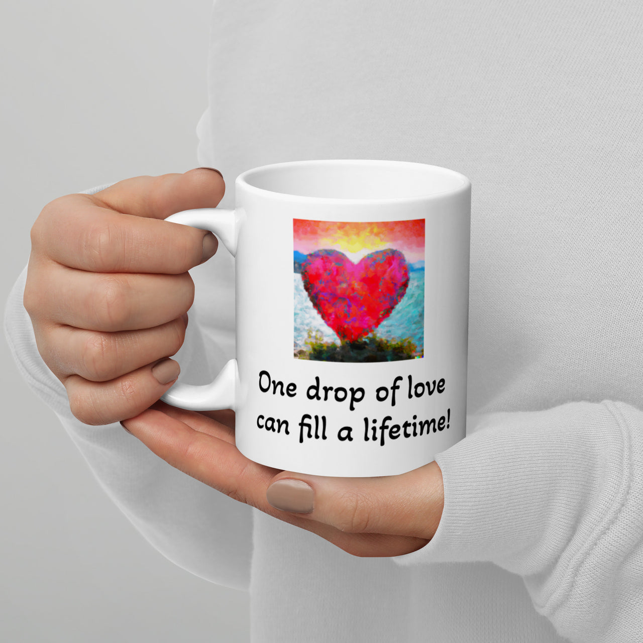 Love mug - one drop of love