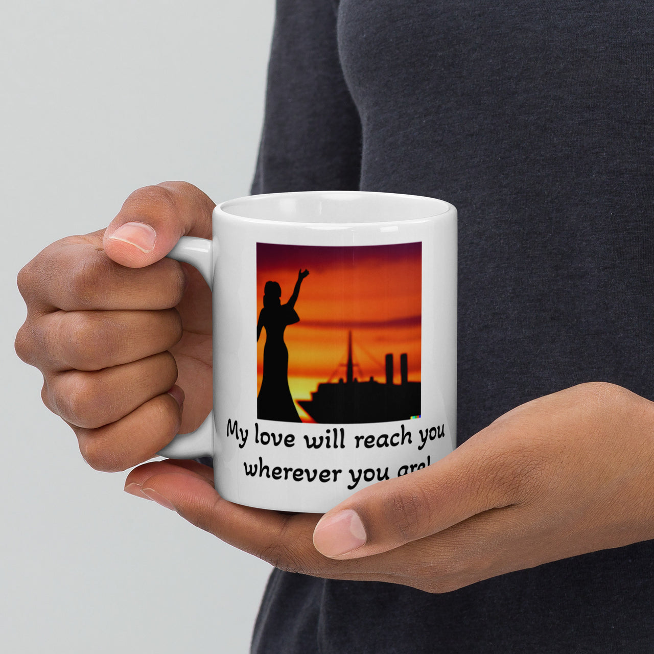 Love mug - my love will reach you