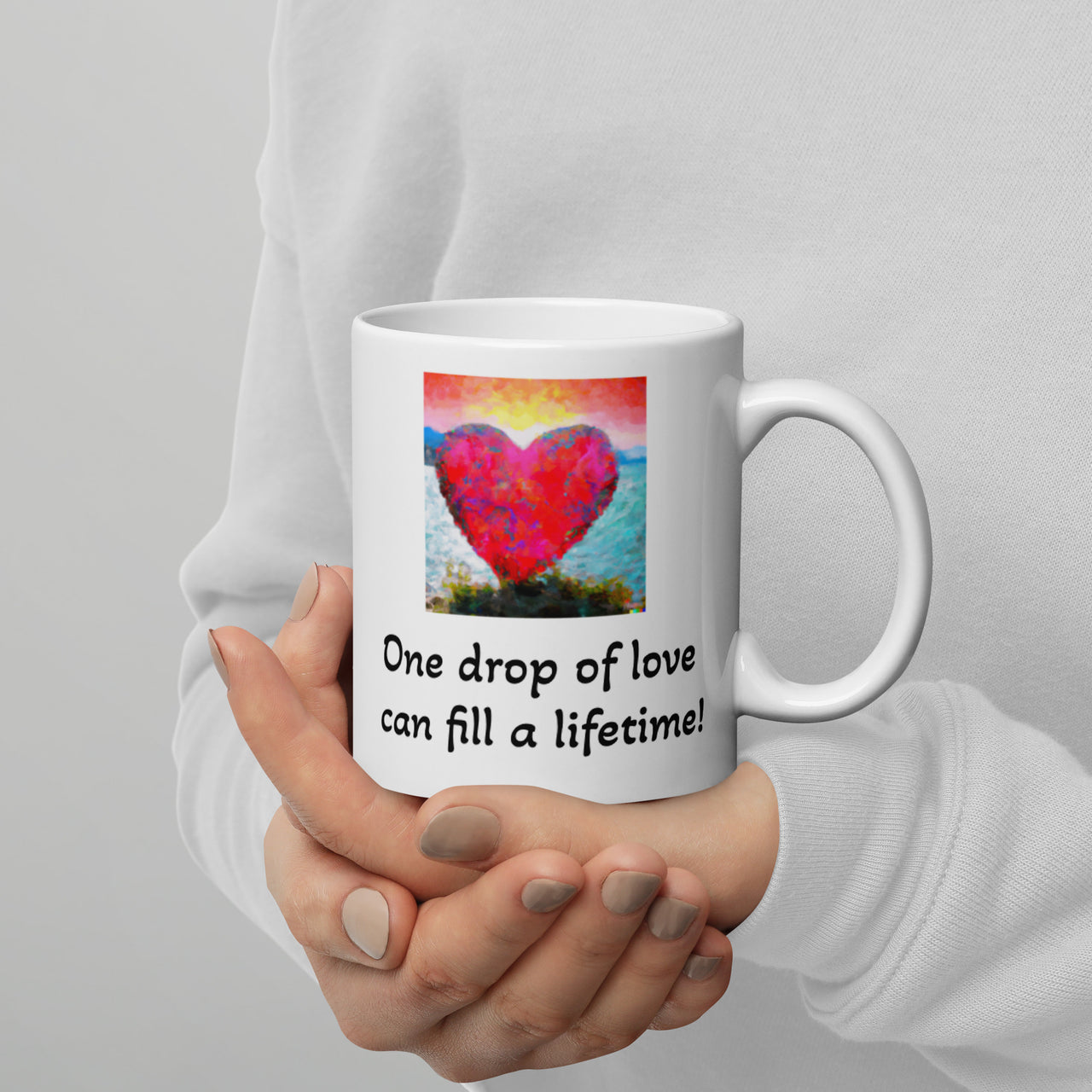 Love mug - one drop of love