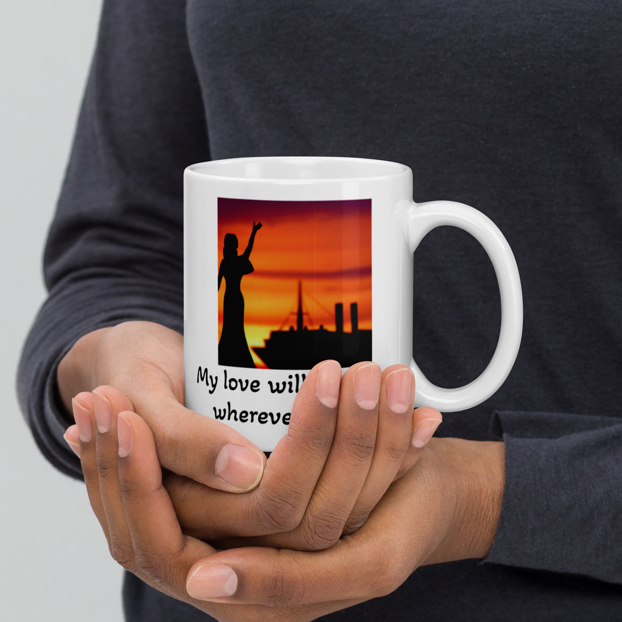 Love mug - my love will reach you