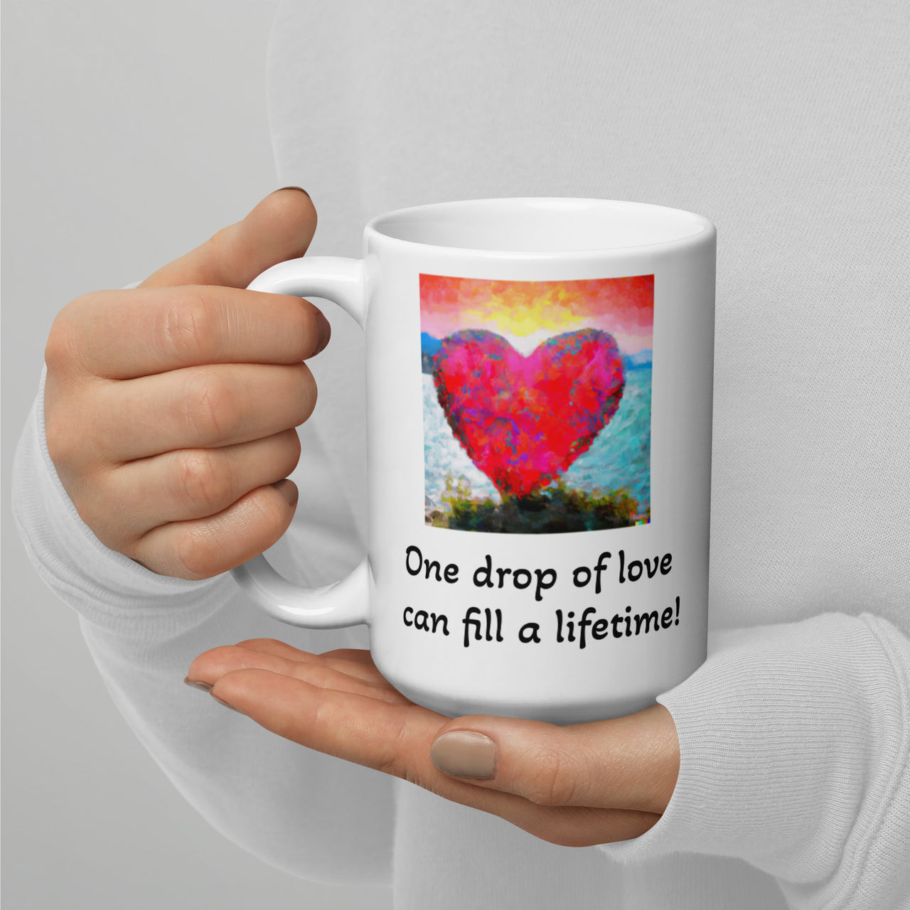 Love mug - one drop of love