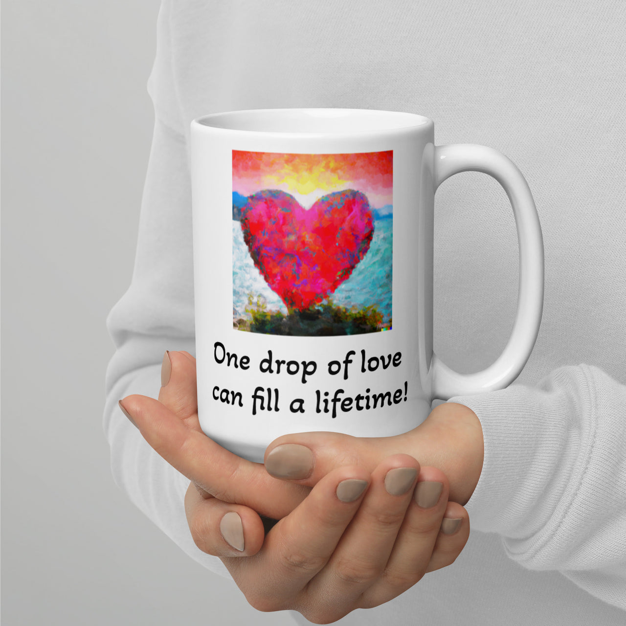 Love mug - one drop of love