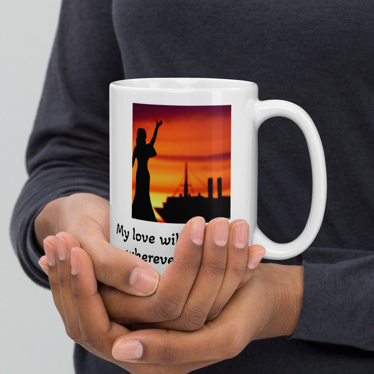 Love mug - my love will reach you